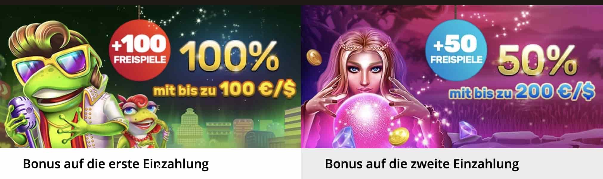 PlayAmo Bonus auf die Einzahlung
