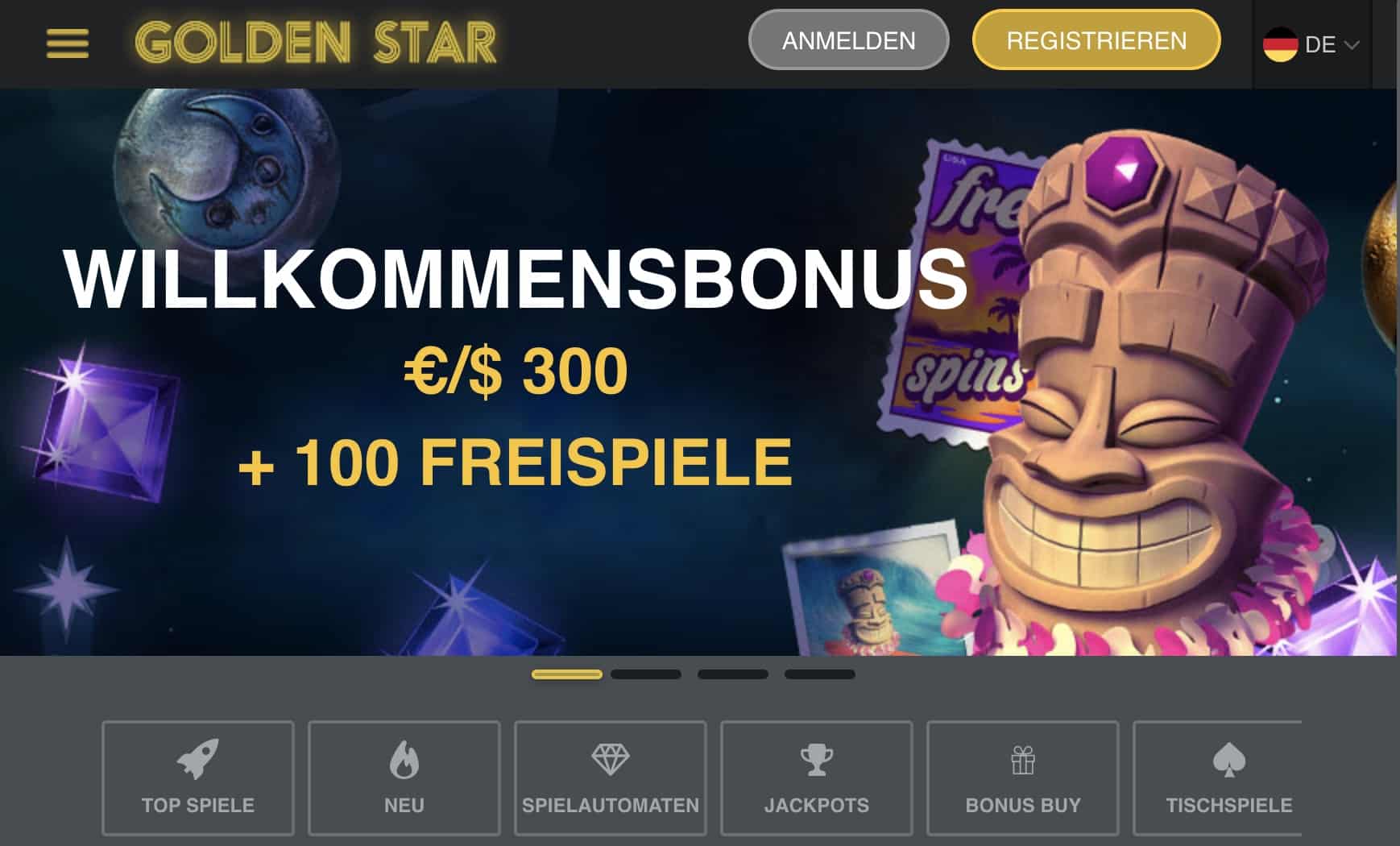 Golden Star Casino Erfahrungen — aktuelle Rezension