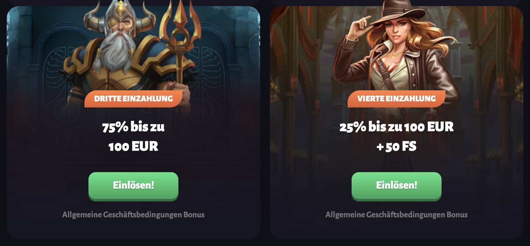 Casino Bonus Aktionen