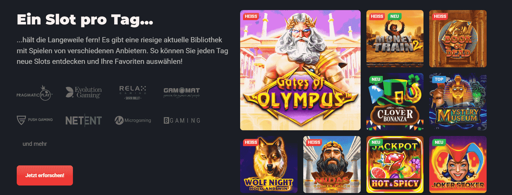 Online Spielautomaten